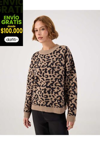 Saco  Para Mujer Cuello Redondo Color Café Marca Patprimo #30330659 Patprimo