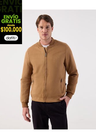 Chaqueta  Para Hombre Bomber Color Café Marca Patprimo #44080333 Patprimo