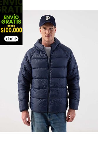 Chaqueta  Para Hombre Acolchada Color Azul Marca Patprimo #44080325 Patprimo