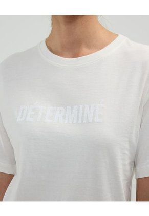 Camiseta Para Mujer Manga Corta Cuello Redondo Color Blanco Marca Patprimo #30093721