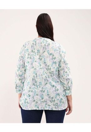 Blusa Para Mujer Manga Larga Color Azul  Marca Patprimo #14121342