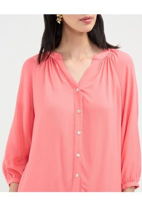 Blusa Para Mujer Manga 3/4 Color Rosa Marca Patprimo #30123450