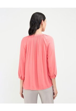 Blusa Para Mujer Manga 3/4 Color Rosa Marca Patprimo #30123450