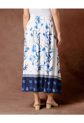 Falda  Para Mujer Medio Color Blanco Marca Patprimo #30140422