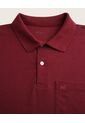 Polo  Para Hombre Cuello Tejido Con Bolsillo Color Rojo Marca Patprimo #44111313 de Patprimo
