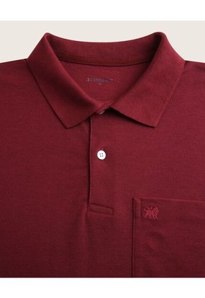 Polo  Para Hombre Cuello Tejido Con Bolsillo Color Rojo Marca Patprimo #44111313