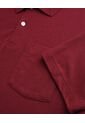 Polo  Para Hombre Cuello Tejido Con Bolsillo Color Rojo Marca Patprimo #44111313 de Patprimo