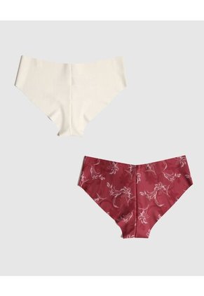 Panty X2 Para Mujer Clasico Color Rojo Marca Patprimo #30800039