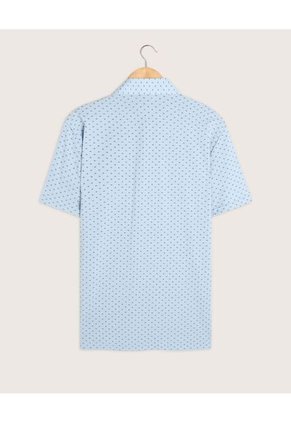 Polo  Para Hombre Cuello Maquina Con Bolsillo Color Azul Marca Patprimo #44110981