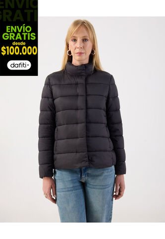 Chaqueta  Para Mujer Acolchada Color Negro Marca Patprimo #30080563 Patprimo