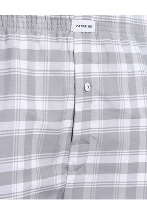 Boxer Para Hombre Bragueta Amplio Color Gris Marca Patprimo #10470-H0