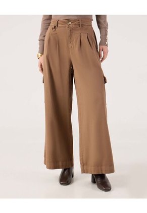 Pantalón Para Mujer Moda Color Café Marca Patprimo #30071881