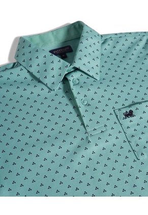 Polo Para Hombre Cuello Maquina Con Bolsillo Color Verde  Marca Patprimo #44112428