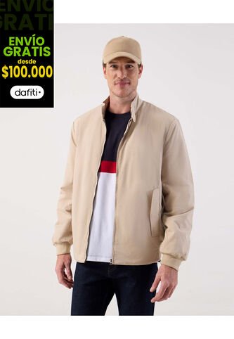 Chaqueta  Para Hombre Acolchada Color Beige Marca Patprimo #44080341 Patprimo