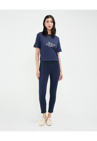 Leggins Para Mujer Largo Color Azul Oscuro Marca Patprimo #30230835 Patprimo