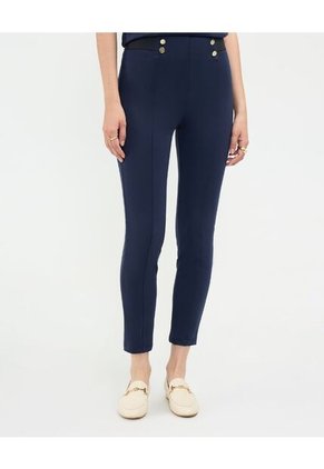 Leggins Para Mujer Largo Color Azul Oscuro Marca Patprimo #30230835