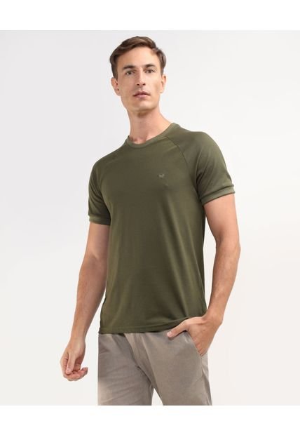 Camiseta Para Hombre Manga Corta Color Verde  Marca Patprimo #44090865