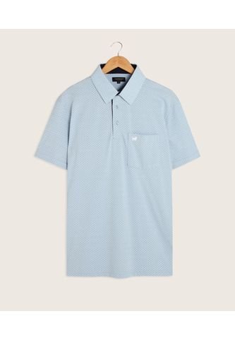 Polo Para Hombre Cuello Maquina Con Bolsillo Color Azul  Marca Patprimo #44110981 Patprimo