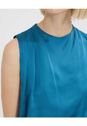 Blusa Para Mujer Manga Sisa Color Azul Marca Patprimo #30123486