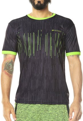 Camiseta Negro-Verde Neón Patrick DARKO