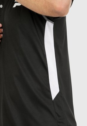 Polo Negro-Blanco Patrick