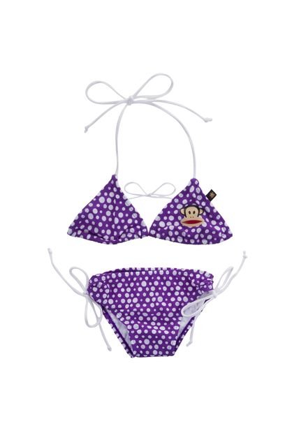 Traje de Baño Paul Frank Niña Morado