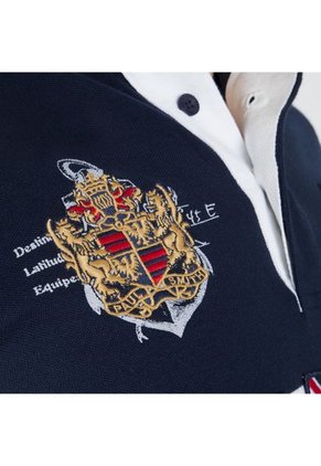 Camiseta Tipo Polo Paul Smith Azul-Blanco-Verde