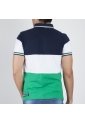 Camiseta Tipo Polo Paul Smith Azul-Blanco-Verde de PAUL SMITH