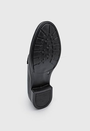 Mocasín Negro-Dorado PD Dalila