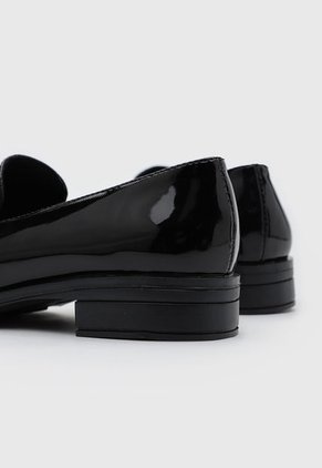 Mocasín Negro-Dorado PD Dalila