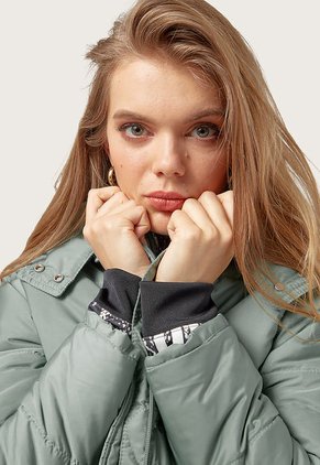 Chaqueta Acolchada Verde Menta PD