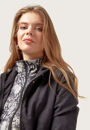 Chaqueta Negro-Dorado PD