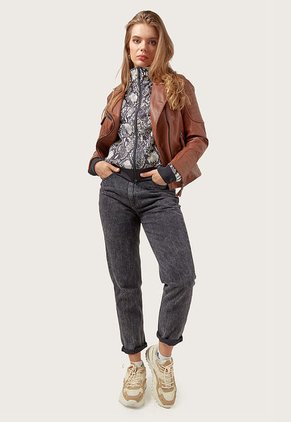 Chaqueta Biker Miel PD