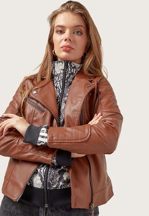 Chaqueta Biker Miel PD