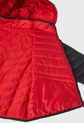 Chaqueta Doble Faz Negro-Rojo PD