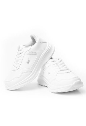 Price Shoes Tenis Escolares 944TRINITY-COBLANCO