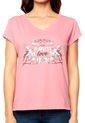 Camiseta Rosa People Éxito de People