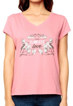 Camiseta Rosa People Éxito