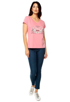 Camiseta Rosa People Éxito