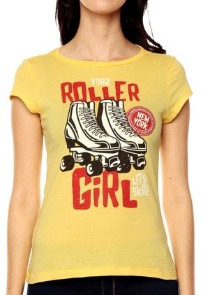 Camiseta Amarilla People Éxito