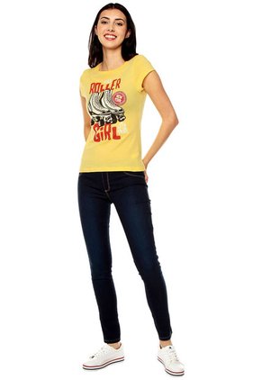 Camiseta Amarilla People Éxito