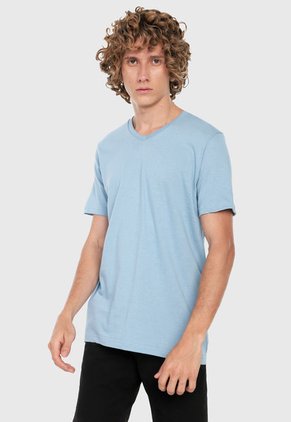 Camiseta Azul Celeste People Éxito