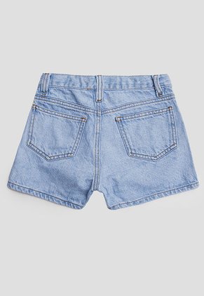 Falda Short Azul Claro People Éxito