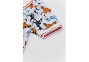 Polo Blanco-Multicolor People Éxito