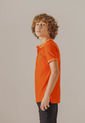Polo Naranja-Negro People Éxito de People