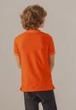 Polo Naranja-Negro People Éxito de People