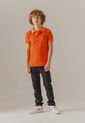 Polo Naranja-Negro People Éxito de People