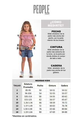 Falda Short Azul Claro People Éxito