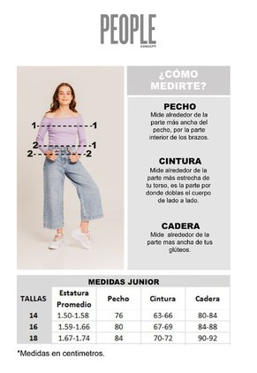 Buzo Beige-Negro-Magenta People Éxito