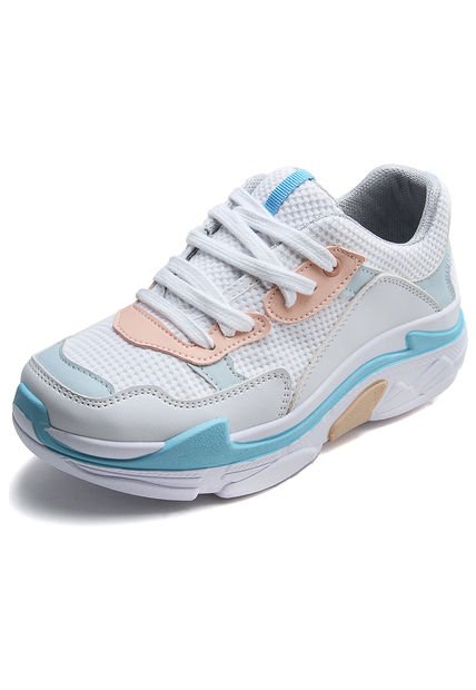 Tenis Blanco-Azul-Rosa People Éxito - Compra Ahora | Dafiti Colombia